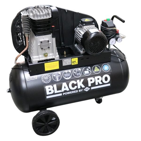 Stūmoklinis kompresorius Airpress Black Pro B3800B, 10 bar 3 AG/ 2.2 kW 289.3 l/min 90 l