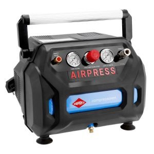 Mažas betepalinis kompresorius Airpress H 215-6 8 bar 1.5 AG/ 1.1 kW 92 l/min 6 l BoomBox