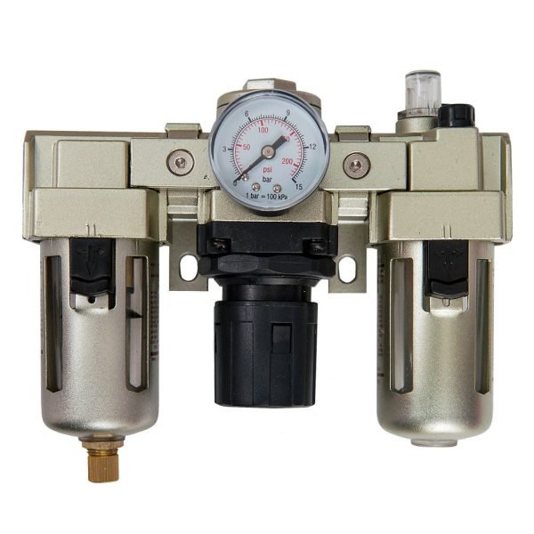 Oro filtras su manometru Airpress 1/4" 10 bar
