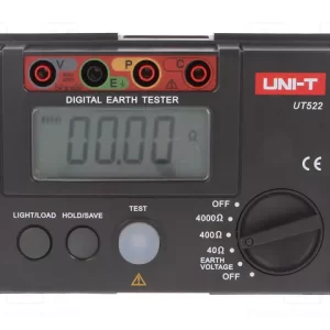 Įžeminimo kontūro varžos matuoklis UNI-T UT522