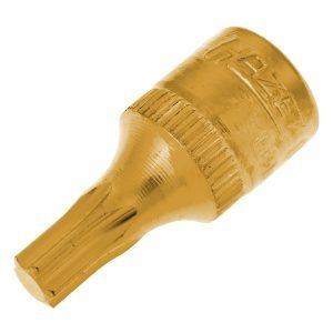 Galvutė su HEX antgaliu HAZET 1/4", 28 mm, T30