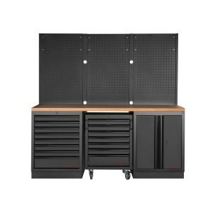 Modulinis darbastalis KRAFTWERK MOBILIO BLK, 3964K-BLK-023