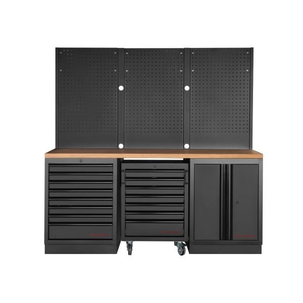 Modulinis darbastalis KRAFTWERK MOBILIO BLK, 3964K-BLK-023