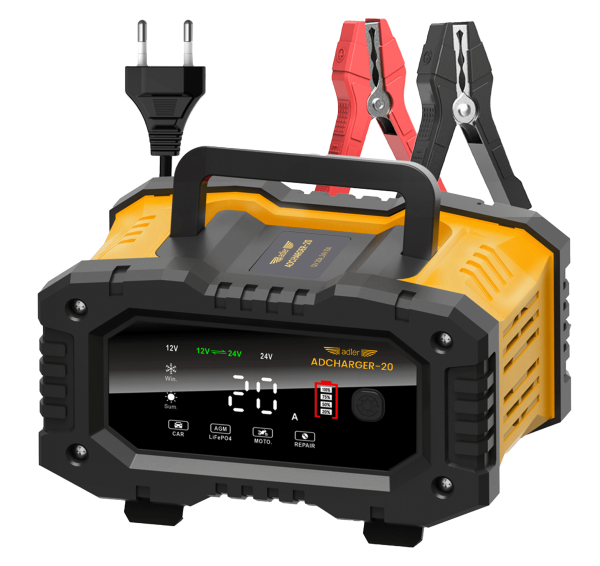 Akumuliatorių įkroviklis Adler ADCHARGER-20