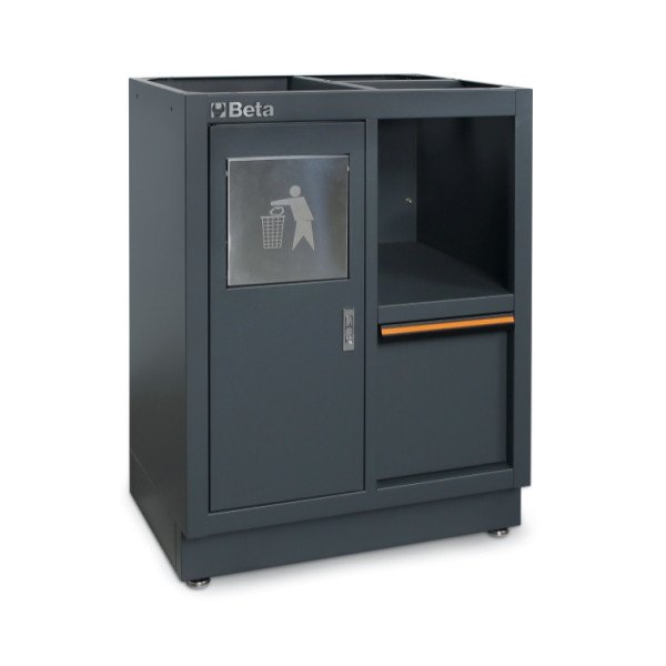 Pastatoma spintelė su šiukšliadėže ir rite valymo popieriui BETA, C45PRO 2.0 MS