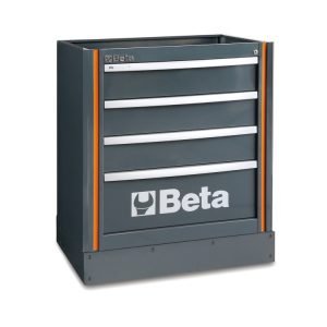 Pastatoma spintelė BETA, 4 stalčiukų C55M4
