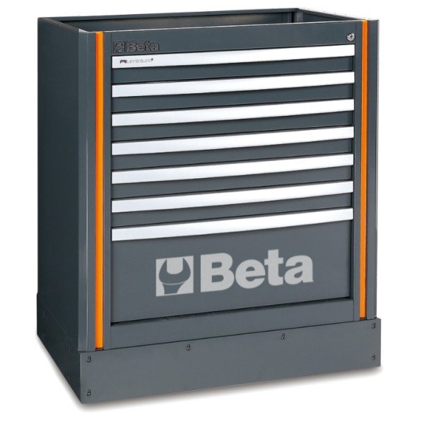 Pastatoma spintelė BETA, 7 stalčiukų C55M7