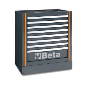 Pastatoma spintelė BETA, 8 stalčiukų C55M8