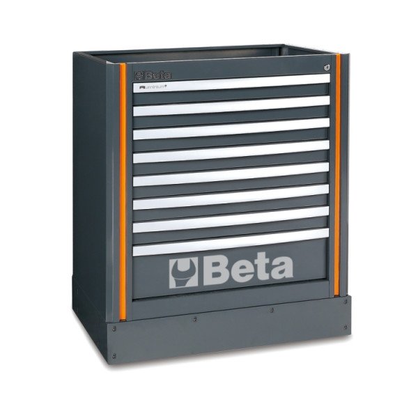 Pastatoma spintelė BETA, 8 stalčiukų C55M8