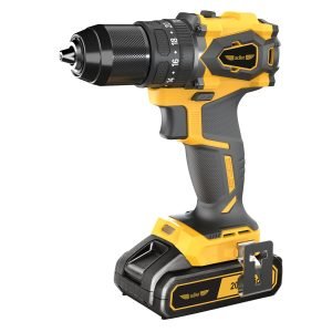 Akumuliatorinis gręžtuvas Adler AKU-1710W/20V-2Ah su akumuliatoriumi ir įkrovikliu