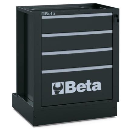 Pastatoma spintelė BETA, 4 stalčiukų RSC50 2.0 M4