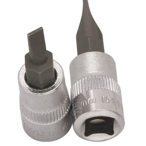 Galvutė su plokščiu antgaliu KRAFTWERK 1/4", 4 mm