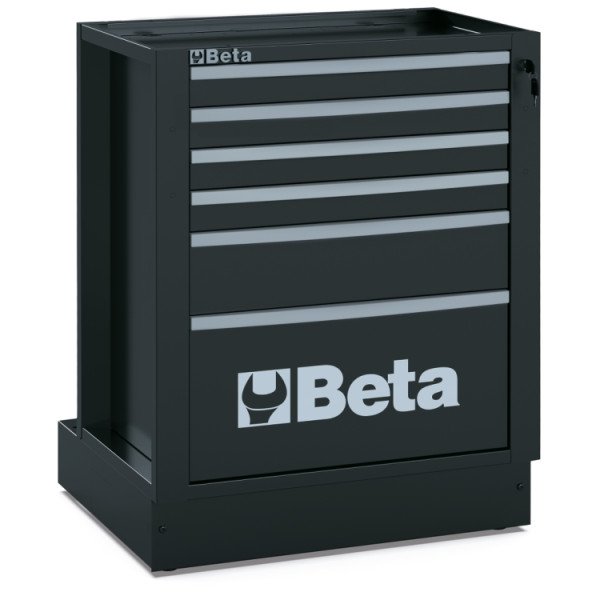 Pastatoma spintelė BETA, 6 stalčiukų RSC50 2.0 M6