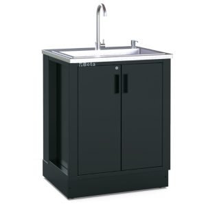 Dviejų durų spintelė su įmontuota kriaukle BETA, RSC50 2.0 ML