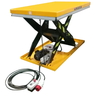 Žemo profilio elektrinis mobilus kėlimo stalas Viber-System SN3000, 3000KG 1300×800 mm