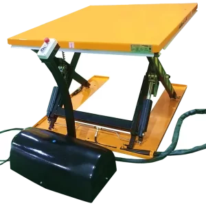 Žemo profilio elektrinis mobilus kėlimo stalas Viber-System SNN1000, 1000KG 1450×1140 mm