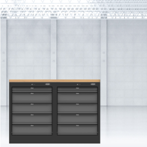 Modulinis darbastalis HAZET, 1357 mm x 994 mm x 700 mm