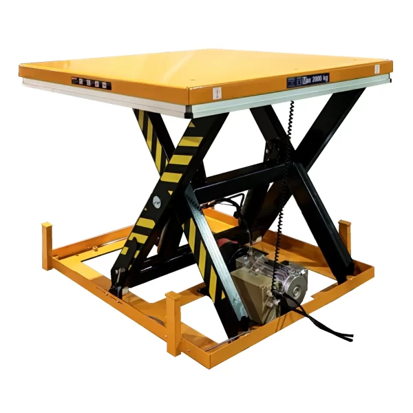 Elektrinis mobilus kėlimo stalas Viber-System PTP2000, 2000kg 1250×1250 mm