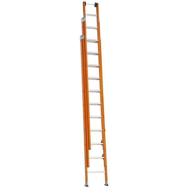 Ištraukiamos stiklo pluošto kopėčios Faraone 3x12 pakopų