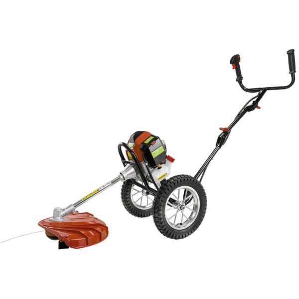 Benzininis trimeris su ratais PRAKTIK TOOLS, PG64520