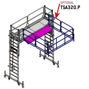 Platformos balkonas Faraone TSA 320.P