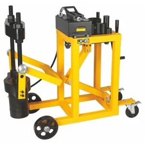 Mobilus pneumatinis-hidraulinis presas šarnyriniams kaiščiams JCB, 75T